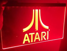 ATARI LED NEON LIGHT SIGN SEGA