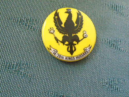 Military button pin badge - button,