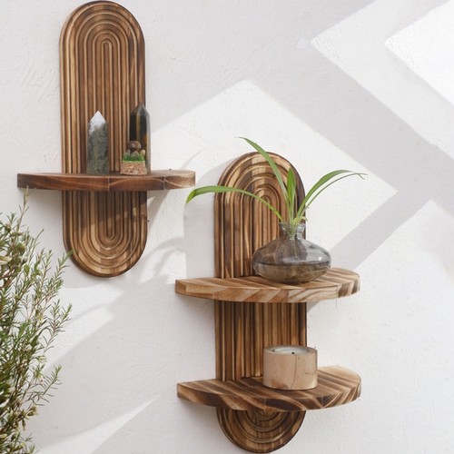 Floating wall shelf middle - wall,