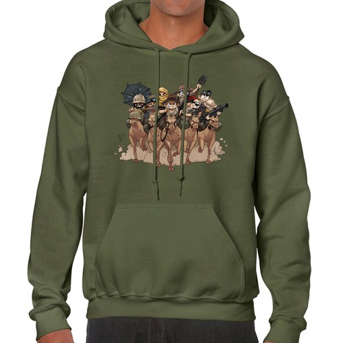 Long range desert - desert, hoodie