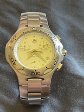 TAG Heuer Kirium VGC, Chronograph, Quartz, Mens/unisex Silver dial, 