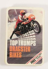 DRAGSTER BIKES DUBREQ TOP TRUMPS VINTAGE CARD GAME NO CASE
