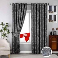 Pair Ready Made Thick Jacquard