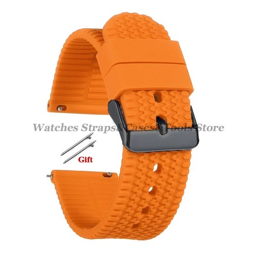 Silicone rubber watch - silicone, strap