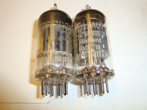 Pair ecc82 12au7a - of,