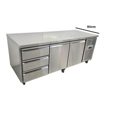 2 Door 3 Drawer Bench Prep