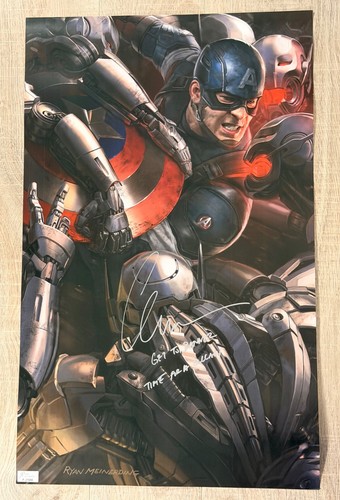 Chris evans signed - chris, captain