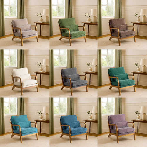 Armchair comfy reading accent - armchair,
