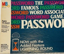 1983 Milton Bradley Password