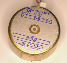 Crouzet 240V Synchronous Motor for Michell & Transcriptor Vintage Turntables