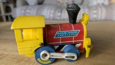 Fisher Price Toot Toot Train Black Chimney Blue Wheels. (C) 