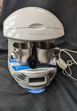 Morphy Richards TEA:am Teapot and Coffee Maker with Alarm - White - VGC