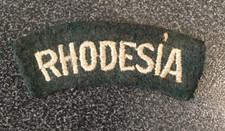 Original Rhodesia Airforce Camo  RHODESIA Cloth badge Rhodesian RRAF