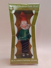 Vintage Irish Souvenir Leprechaun Boxed Character Doll