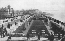 POSTCARD - BLACKPOOL FROM THE CLIFFS - LANCASHIRE -ADVANCE SERIES - 1917