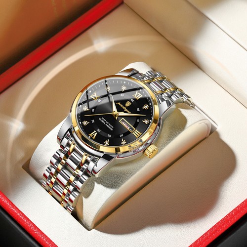 Men steel belt calendar - men's,