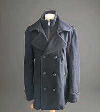 BHS Trait Mens 50% Wool Coat