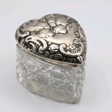 Antique Silver & Angel Glass