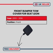 2013-2016 SEAT LEON FR FRONT BUMPER TOW HOOK EYE COVER 5F0807241A