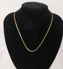 14kt Gold Filled Snake Chain Necklace 17" 4.17g   (Fox)