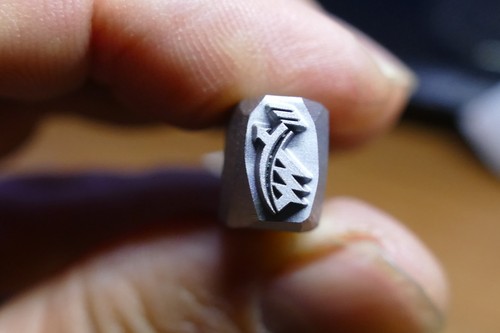 Punch stamp for - stamp,