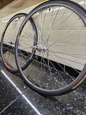 Campagnolo Record 10 Speed Wheelset - Mavic Open Pro Sapim CX-ray Spokes + Tyres