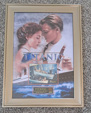 Titanic (1997) - Screen Used Piece of Deck - A4 Display -Comes with Original COA