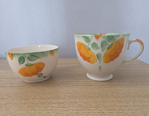 Swinnertons tea cup and sugar - swinnertons,