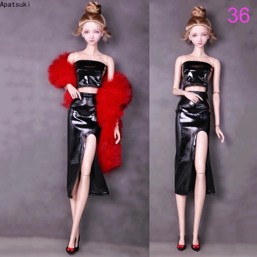 Black leather outfits - leather, for