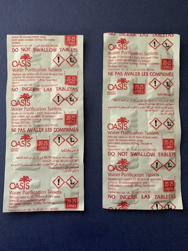 Purification tablets - 20,