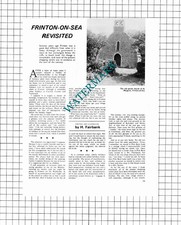 Frinton-on-Sea Essex H Fairbank - 1972 Article