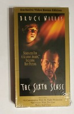 The Sixth Sense (VHS, 2000, Bonus Edition) Brand New Sealed Bruce Willis