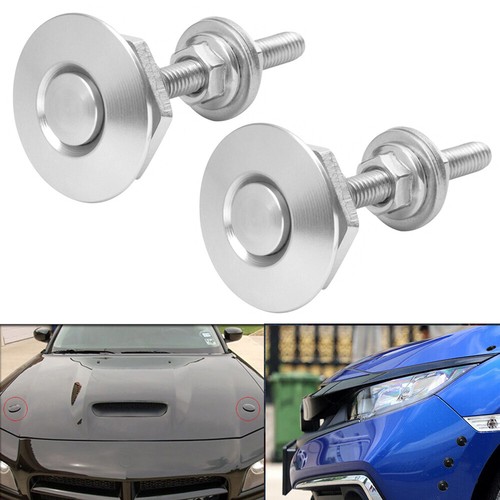 Silver universal car bumper - 2x,