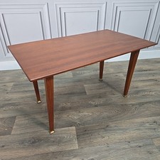 Retro Vintage Mid Century Solid Wooden Teak Coffee Table – Danish Inspired – MCM