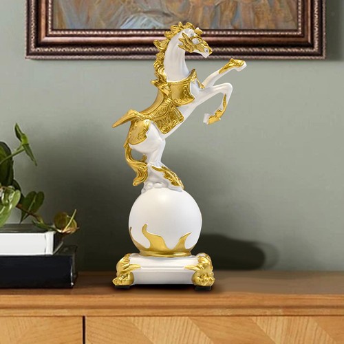 Horse figurine resin art - horse,