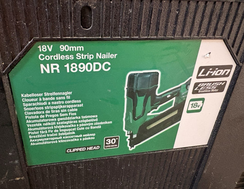 Hikoki nr1890dc 18v 90mm - hikoki,