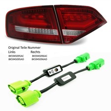 2x Semi Dynamic Indicator Module Turn Signal Units LED taillights Audi A4 Rs4 S4