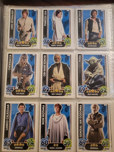 Topps star wars force - star,
