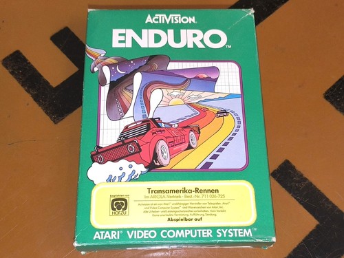 Atari 2600 enduro with - atari,