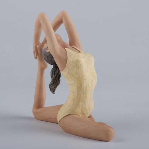 Abstract yoga king pigeon pose - abstract,