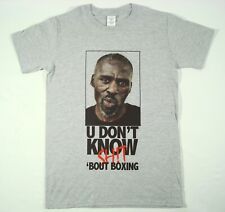 Roger Mayweather "U DON'T KNOW SH!T 'BOUT BOXING" Grey T-shirt sizes Small-3XL
