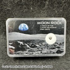 Certified Lunar Moon Rock -