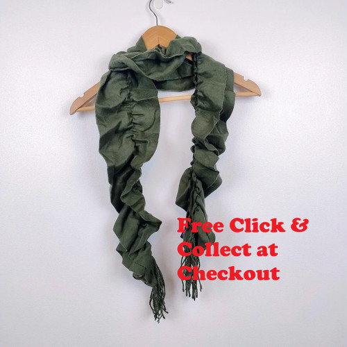 Olive green ruched - tu, stretch