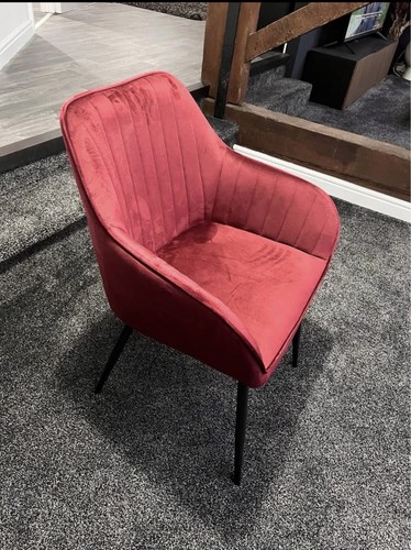 Burgundy velvet style - 4, x