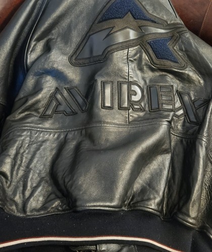 Vintage 4xl avirex leather - avirex,