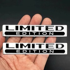 2PCS Metal Limited Edition 3D