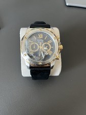 Men's Bulova Marine Star Chronograph Two-Tone Strap Watch with Grey Dial 98B277