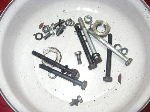 Engine bolts front - , crankcase