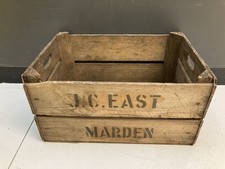 3  x Vintage Wooden Crates