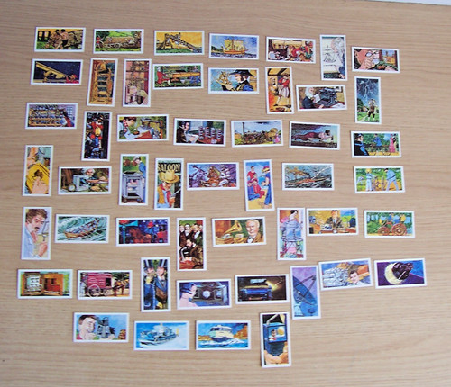 Brooke bond collectors cards - brooke,